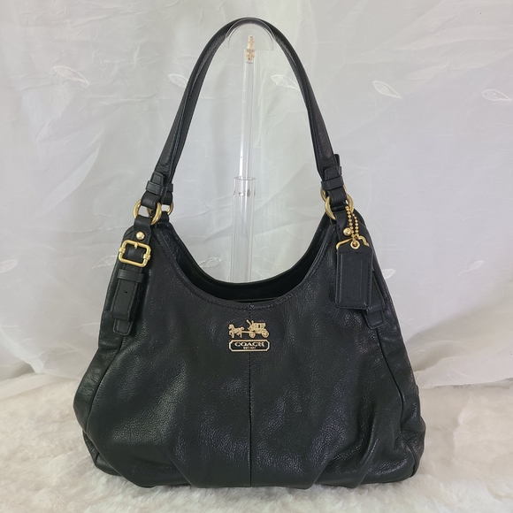 Coach | Bags | Coach Madison Maggie Leather Shoulder Bag | Poshmark